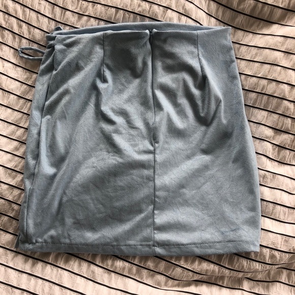 Suede wrap skirt - Picture 2 of 2